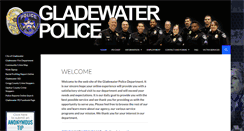 Desktop Screenshot of gladewaterpd.com