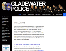 Tablet Screenshot of gladewaterpd.com